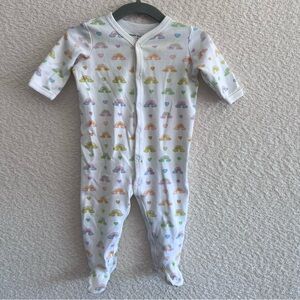 Stoney Clover Lane x Roller Rabbit Pima Cotton Rainbow One Piece Size 3-6 Months